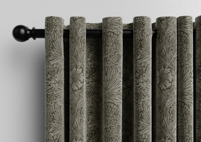 William Morris At Home Marigold Velvet, Iron - Made to Measure Curtains - Image 12